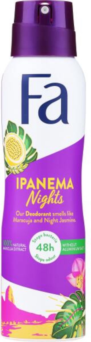FA - Deodorant spray 48h 150ml Ipanema Nights