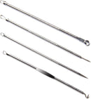 Meishiman - Sæt med 4 Acnenåle - hudorm fjernelsesværktøj hudpleje