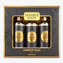 Hamidi Luxury Amber Oud by Armaf – 3-Delt Gavesæt