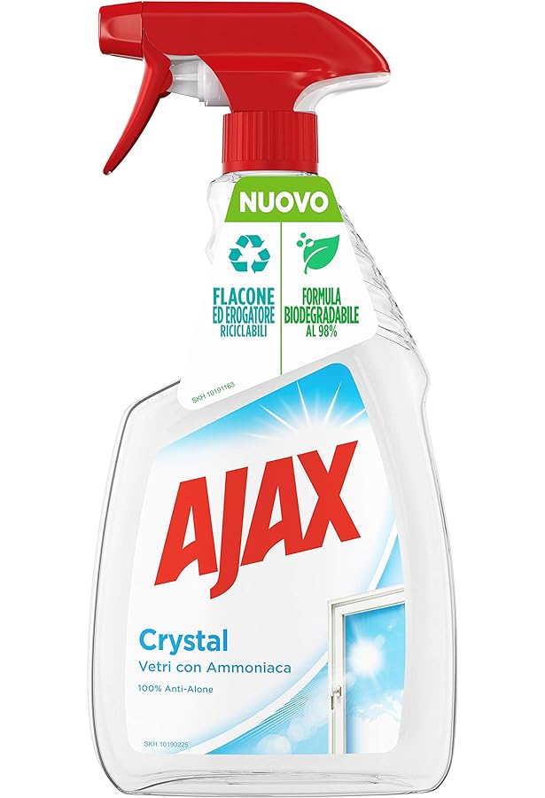 Ajax - Ammonisk glasrens spray 750ml