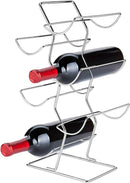Flaskeholder Vinflaskeholder, Reol i forkromet stål, Tilbehør til Vinsamling