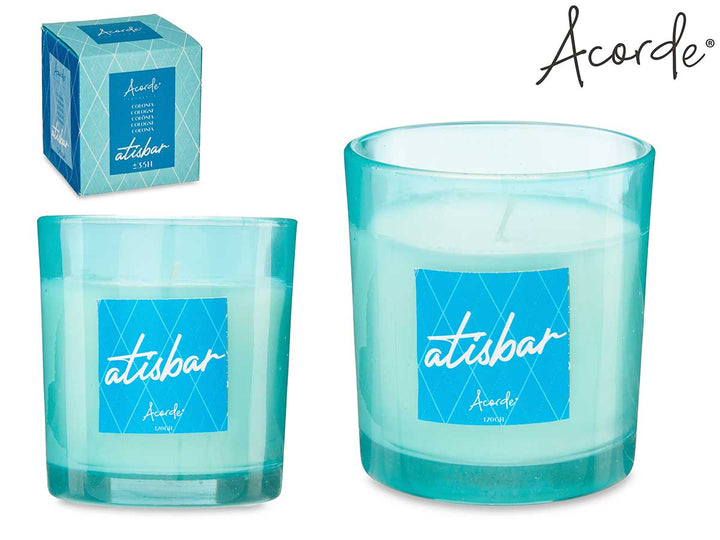 Acorde - 35 timer 120gr duftlys i glas i gaveboks Cologne