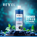 Revel 1000ml ShowerScrub Blueberry