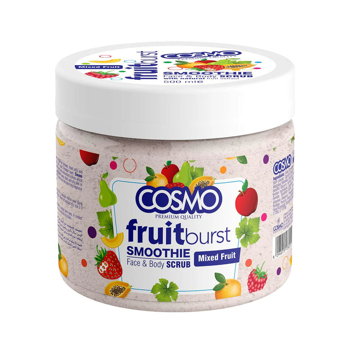 Cosmo Ansigt og krops Scrub 500ml Mixed Fruit
