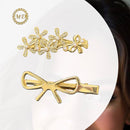 Elegante hårpynt 2 stk. med spænder/ el. Nåle