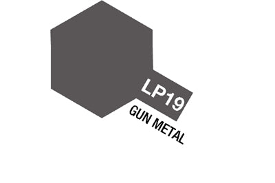 Tamiya Lacquer Paint LP-19 Gun Metal ⎮ 45206306 ⎮ VE_543819