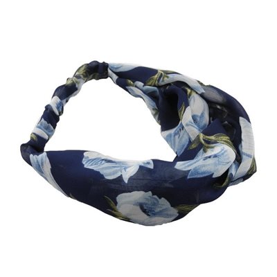 Everneed Annemone – blomstret hårbånd navi ⎮ 1348100221123 ⎮ EV_000416