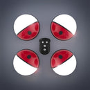 Bærbar LED-lommelygte med fjernbetjening (pakke med 4)  ⎮ 4899888112082 ⎮ BB_V0100235