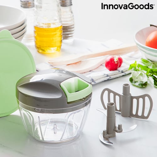 Mini manuel hakkemaskine med snor Spinop InnovaGoods