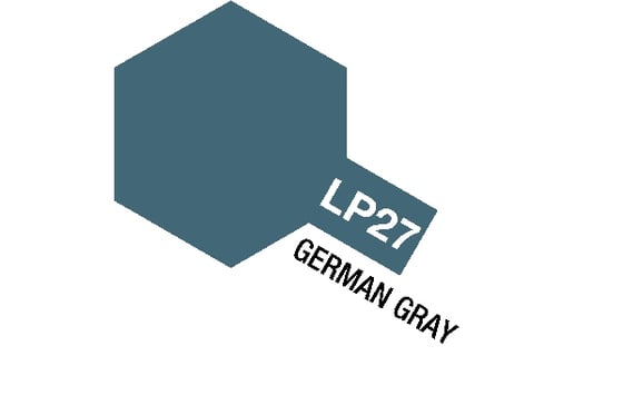 Tamiya Lacquer Paint LP-27 German Gray ⎮ 45206382 ⎮ VE_543827