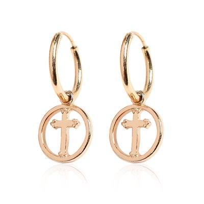 Everneed Zen - øreringe cross guld ⎮ 1348100241268 ⎮ EV_000872