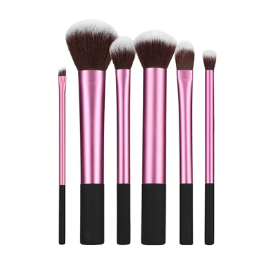 Mimo Makeup Brush Pink & Black set 6 pcs.