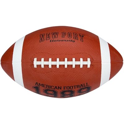 Amerikansk fodbold, 26 cm, brun & hvid farve ⎮ 8716404317249 ⎮ GT_000981