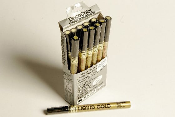 Marvy decocolor fine line guld ⎮ 28617029917 ⎮ VE_791436