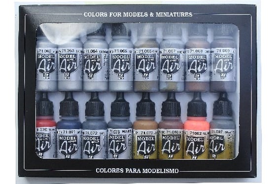 Model Air set metallic effects 16x17ml ⎮ 8429551711814 ⎮ VE_441775