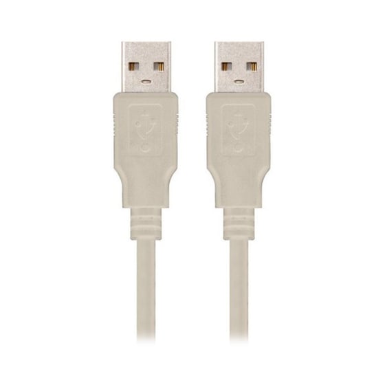 USB 2.0-kabel NANOCABLE 10.01.0303 Beige (2 M) ⎮ 8433281000506 ⎮ BB_S0224323