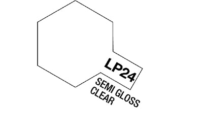 Tamiya Lacquer Paint LP-24 Semi Gloss Clear ⎮ 45206351 ⎮ VE_543824