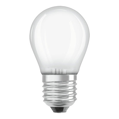 Ledvance, LED krone 40W/827 mat E27 dæmpbar - C ⎮ 4058075436909 ⎮ AU_152132