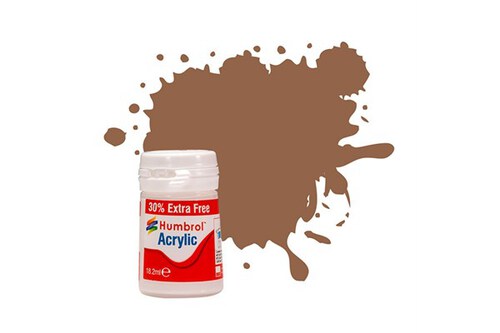 Humbrol Acrylic Maling Natural Wood 18,2   Matt ⎮ 5055286651151 ⎮ VE_468912