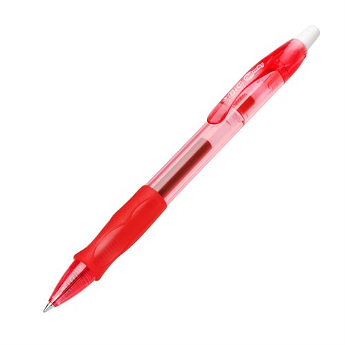 Gelpen Bic Gel-ocity 0,7 rød ⎮ 3086126600642 ⎮ OS_006705