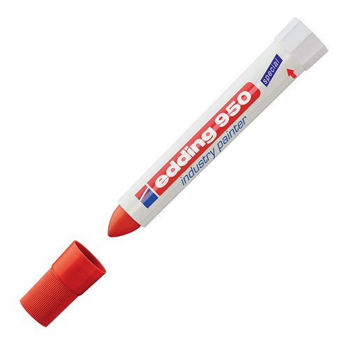 Marker Edding 950 Rød Fedtmarker ⎮ 4004764019656 ⎮ OS_006272