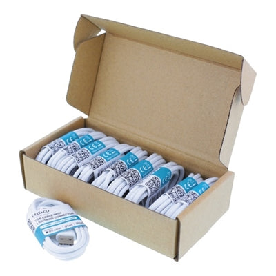 Deltaco, USB A Lightning cable, MFi, 1 m, refill f. display