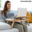 Sammenfoldeligt støttebord i bambus Lapwood InnovaGoods ⎮ 8435527815646 ⎮ BB_V0103031
