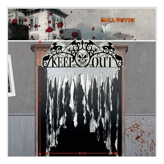 Hængende dekoration Keep Out (97 x 137 cm) ⎮ 8422259577942 ⎮ BB_S1122802