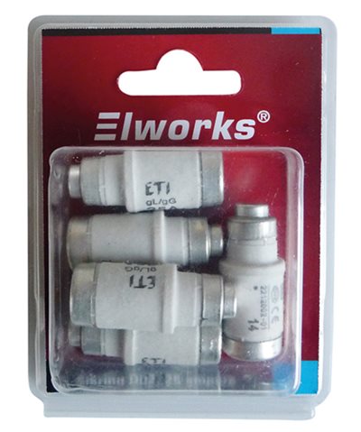 Elworks Sikringer Do1 Nz 25A 2-026-0 ⎮ 5701947202605 ⎮ HC_001173