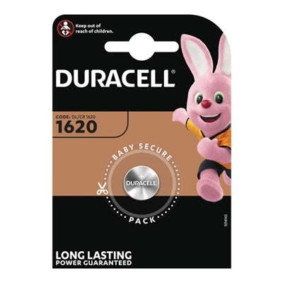 Duracell, CR 1620 Litium knapcellebatteri, 1pk