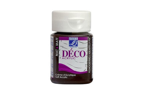 LB HOBBY Deco Soft Acrylic 50 Ml Brown Storm 128 ⎮ 3013642114063 ⎮ VE_835969