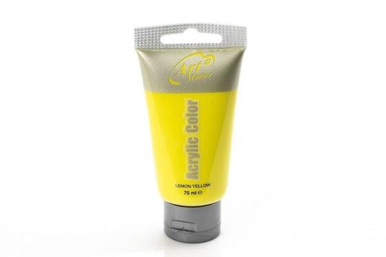 ArtMaster Acrylic 75ml lemon yellow ⎮ 5700137907078 ⎮ VE_790707
