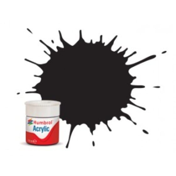 Acrylic Maling Rail Colours Dirty Black ⎮ 5010279700704 ⎮ VE_462619