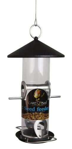Foderautomat Seed Feeder - Crackle Black