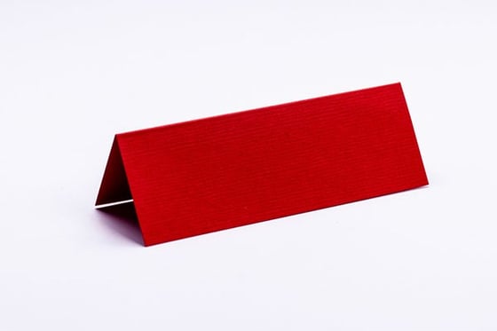 Bordkort 10x7cm rød tekstureret 10stk. ⎮ 5700130140885 ⎮ VE_014088