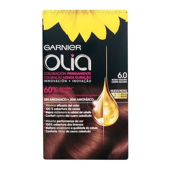 Farve uden Ammoniak Olia Garnier Mørk blond ⎮ 3600541234871 ⎮ BB_S0521915