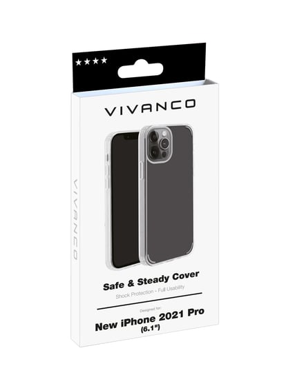 Vivanco Safe & Steady Cover iPhone 13 Pro Klar ⎮ 4008928628708 ⎮ CN_000388