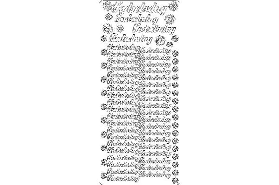 Decorstix guld ''Fødselsdag'' ⎮ 5700132205162 ⎮ VE_220516
