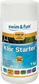 Swim&Fun Klor Starter 20 g Tabs 1 kg