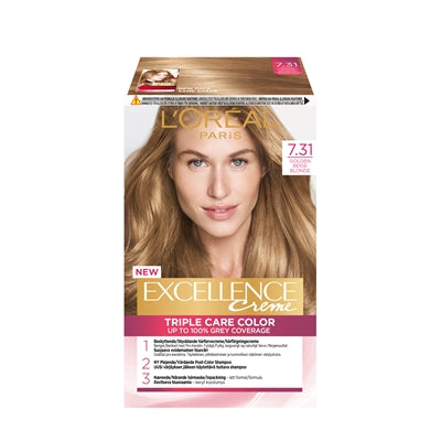 L'Oréal Excellence 7.31 Golden Beige Blonde