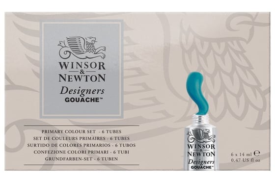 Designers Gouache primary set 6x14ml ⎮ 94376885637 ⎮ VE_831718