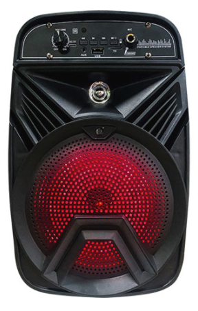 United SPK2101 Bluetooth Speaker w/LED Light. Size 36 x 24 x 20cm  ⎮ 5709884061286 ⎮ DE_000331