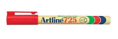 Artline 725 Permanent-Marker Rot Konische Spitze ⎮ 4974052804311 ⎮ RZ_002175