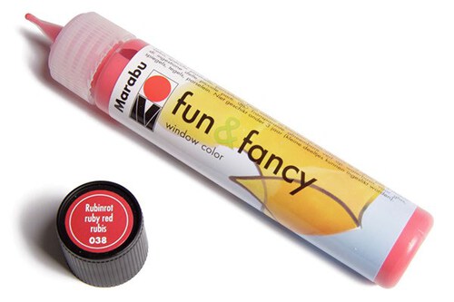 Marabu Fun & Fancy 25ml Rød ⎮ 4007751354334 ⎮ VE_823105