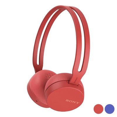 Bluetooth-hovedtelefoner Sony WH-CH400 USB Rød ⎮ 4548736069916 ⎮ BB_S0416825