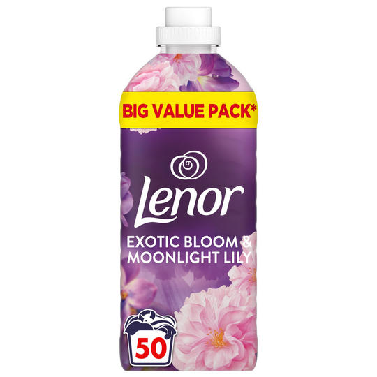 Lenor XXL Skyllemiddel 1650ml (50 Vaske) - Exetic Bloom & Moonlight Lily