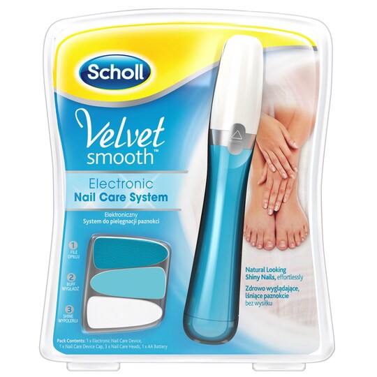 Scholl Velvet Smooth negleplejesystem