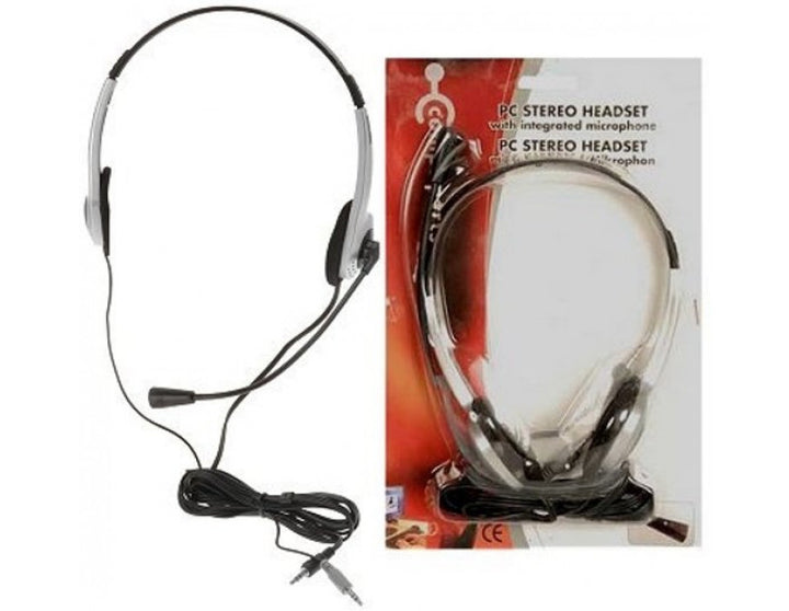 Compuparts - Pc Stereo Hovedtelefoner - Dollarstore.dk