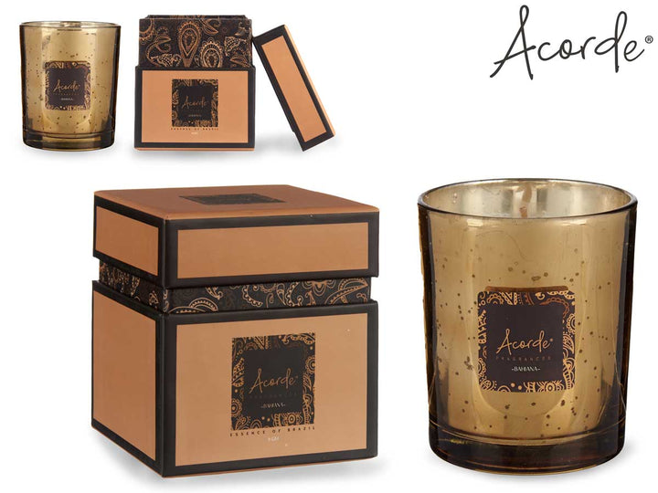 Acorde - 42timer Duftlys i gaveæske, ekstra koncentreret premium design. Vanilje Kapacitet: 200gr Varighed: 42 timer