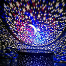 Mumuru - Stjerne & Måne Natlampe Batteridrevet Stjernehimmel